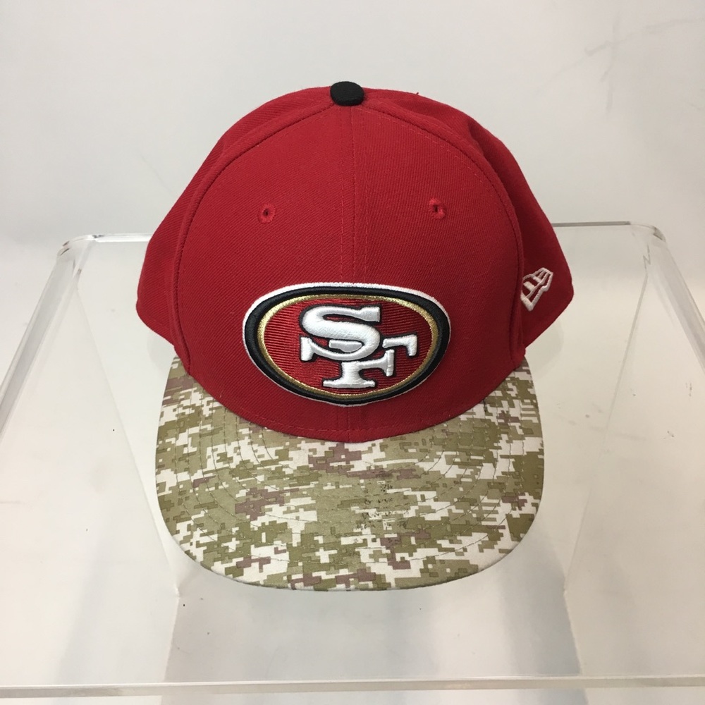 49ers Salute to Service Sideline Fitted Hat